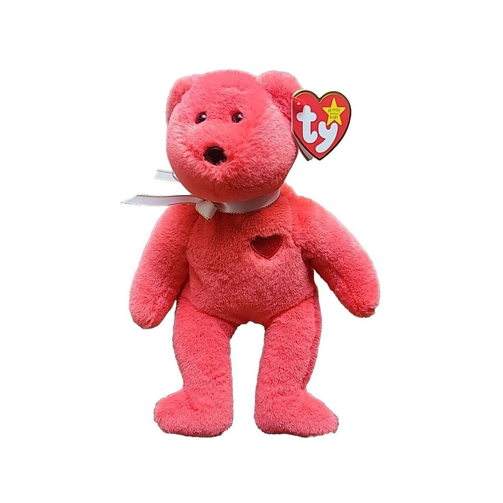 Ty Beanie Baby VALENTINO II the Bear 30th Anniversary Limited Edition 2023 NEW